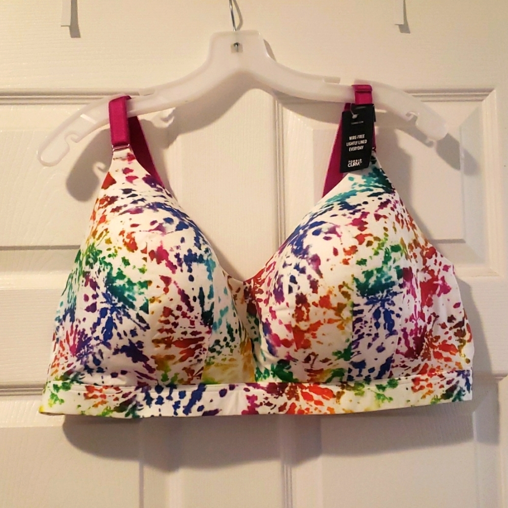 NWT Torrid Curve Wire-Free Lightly Lined Bra